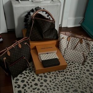 Louis Vuitton Monogram and Damier Bags Collection